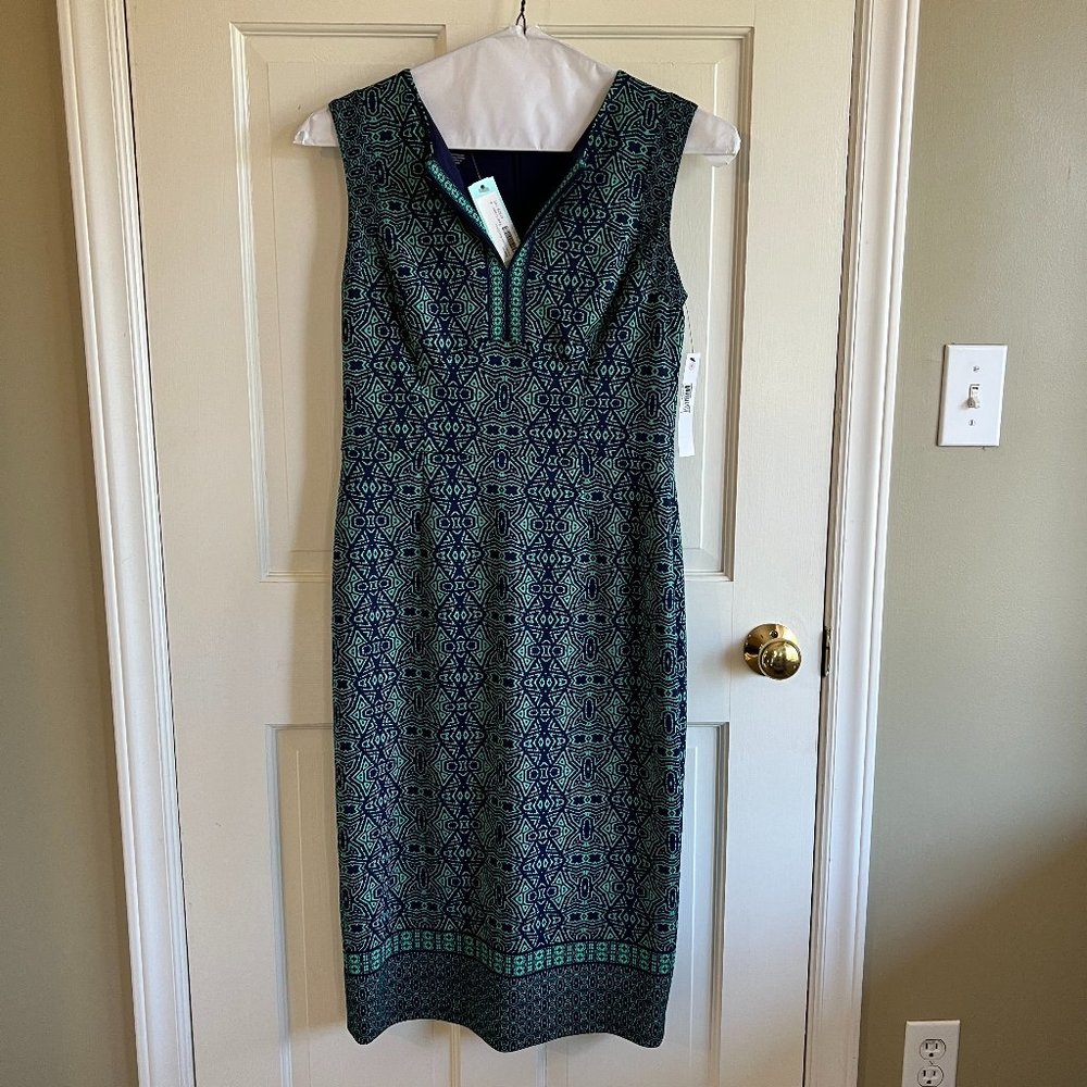 Blue&Teal Adorne Tatum Scuba Knit Dress